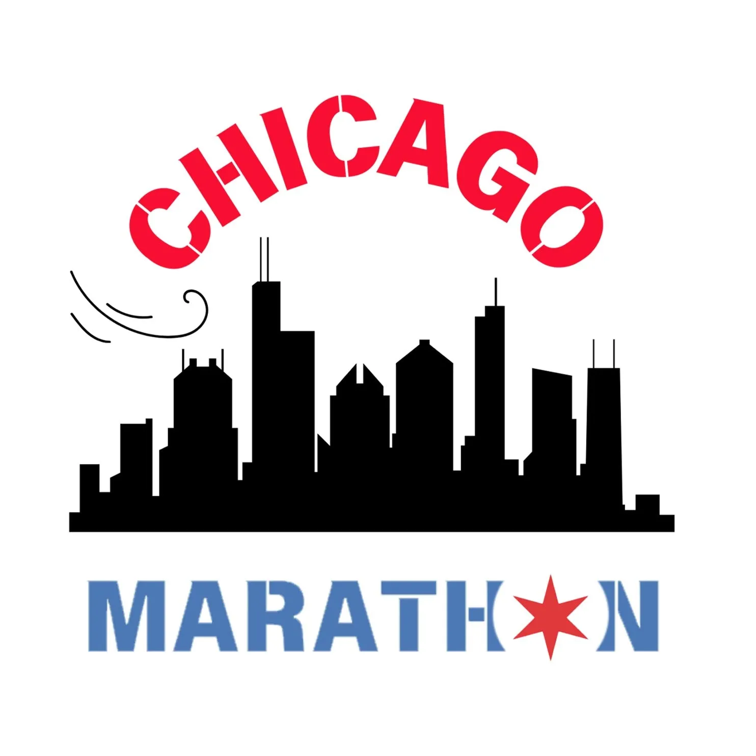 Windy Chicago Skyline Running Socks (No Show) sold by Zensah product image thumbnail 2