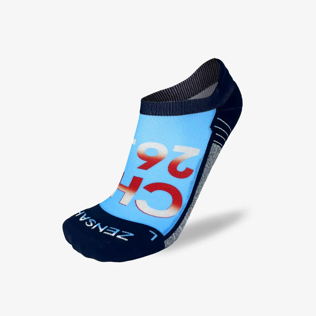 CHI 26.2 Running Socks (No Show) sold by Zensah