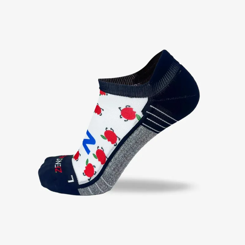 Running Apples Running Socks (No Show) sold by Zensah