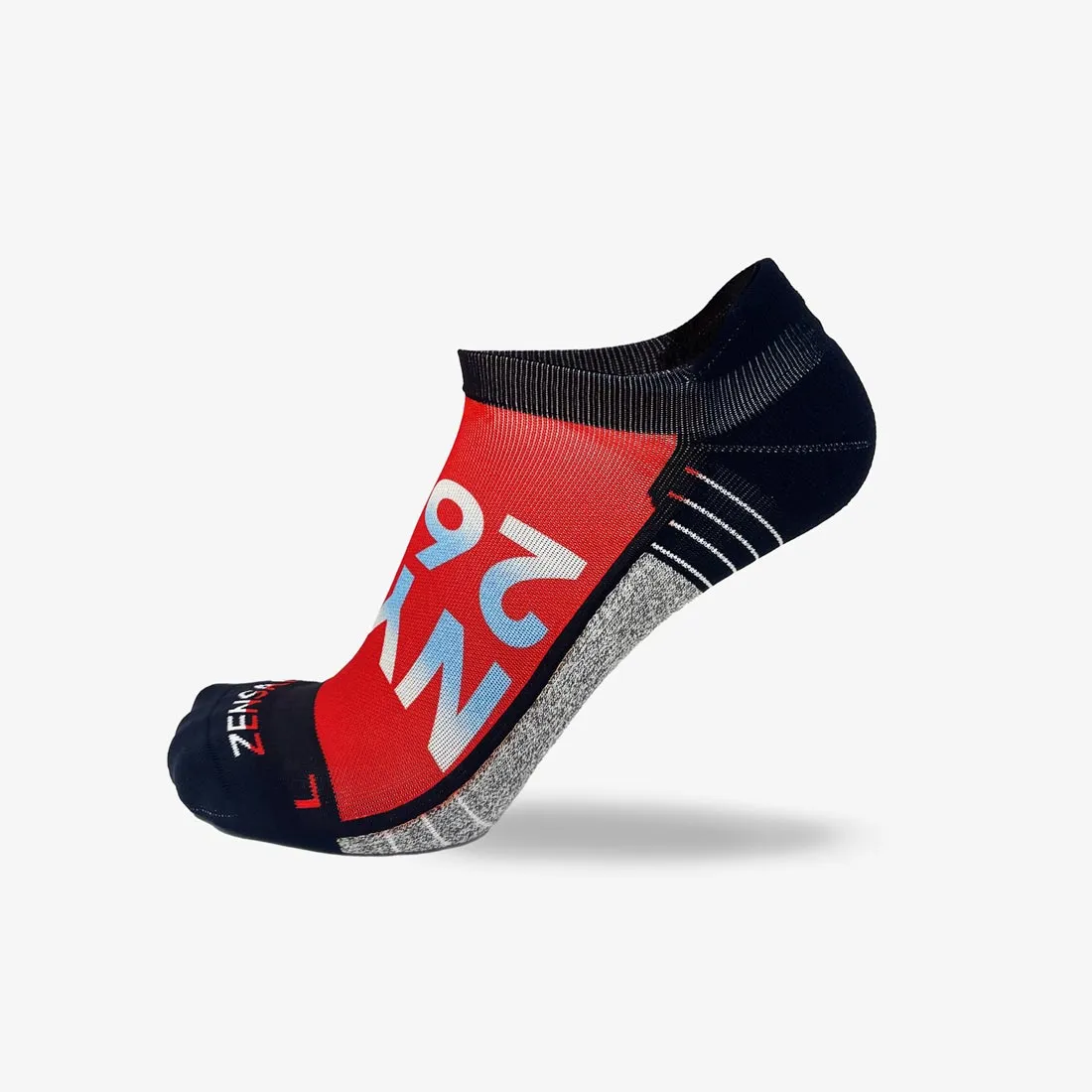 NYC 26.2 Running Socks (No Show) sold by Zensah