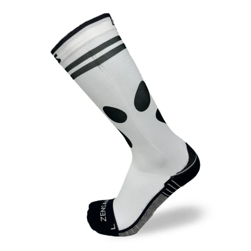 Ghost Face Compression Socks (Knee-High) sold by Zensah