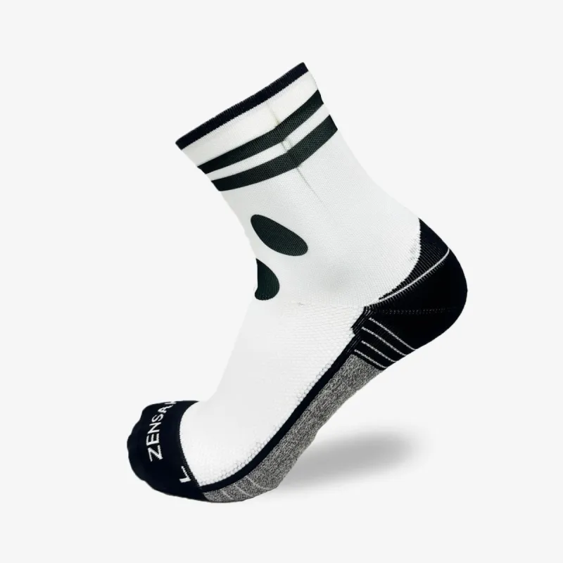 Ghost Face Running Socks (Mini-Crew) sold by Zensah