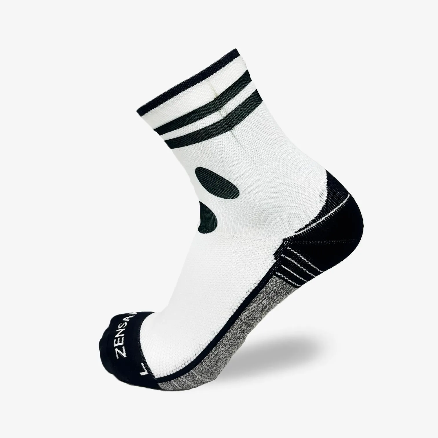 Ghost Face Running Socks (Mini-Crew) sold by Zensah