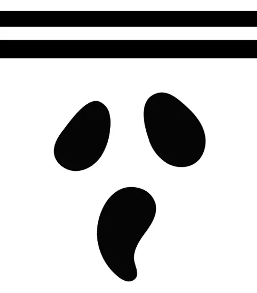 Ghost Face Running Socks (Mini-Crew) sold by Zensah product image thumbnail 2