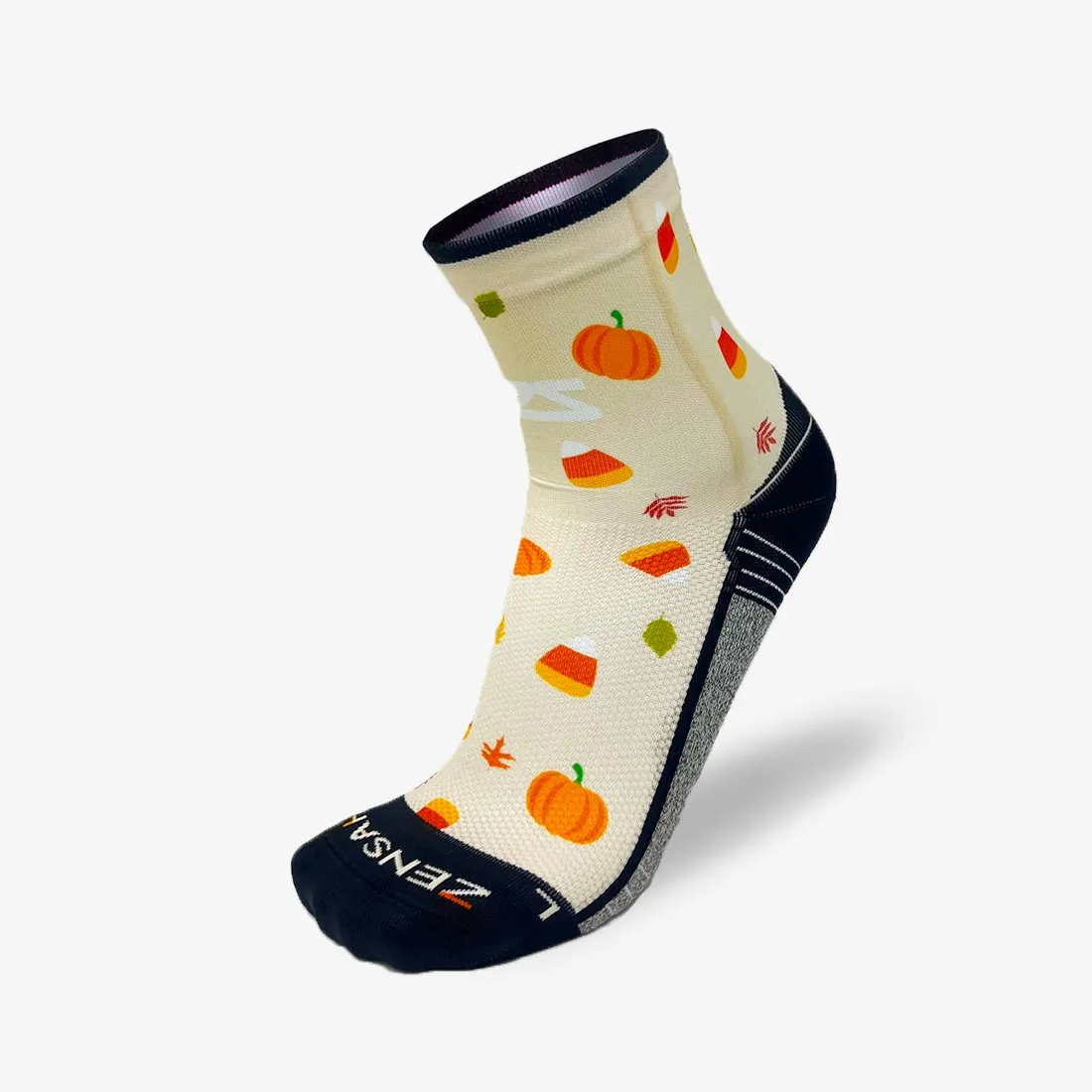 Pumpkins and Candy Running Socks (Mini-Crew) sold by Zensah product image thumbnail 3