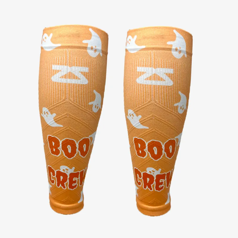 Halloween BOO Crew Compression Leg Sleeves sold by Zensah