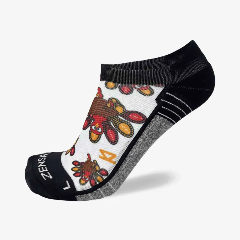 Runner Turkeys Running Socks (No Show) sold by Zensah