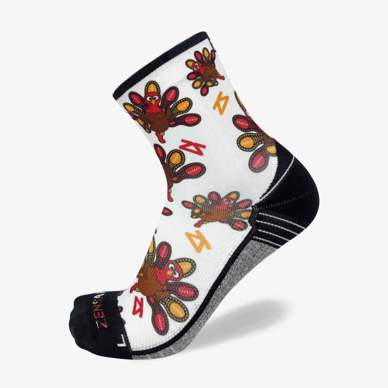 Runner Turkeys Running Socks (Mini-Crew) sold by Zensah