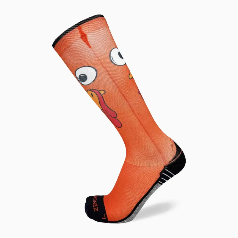 Turkey Face Compression Socks (Knee-High) sold by Zensah
