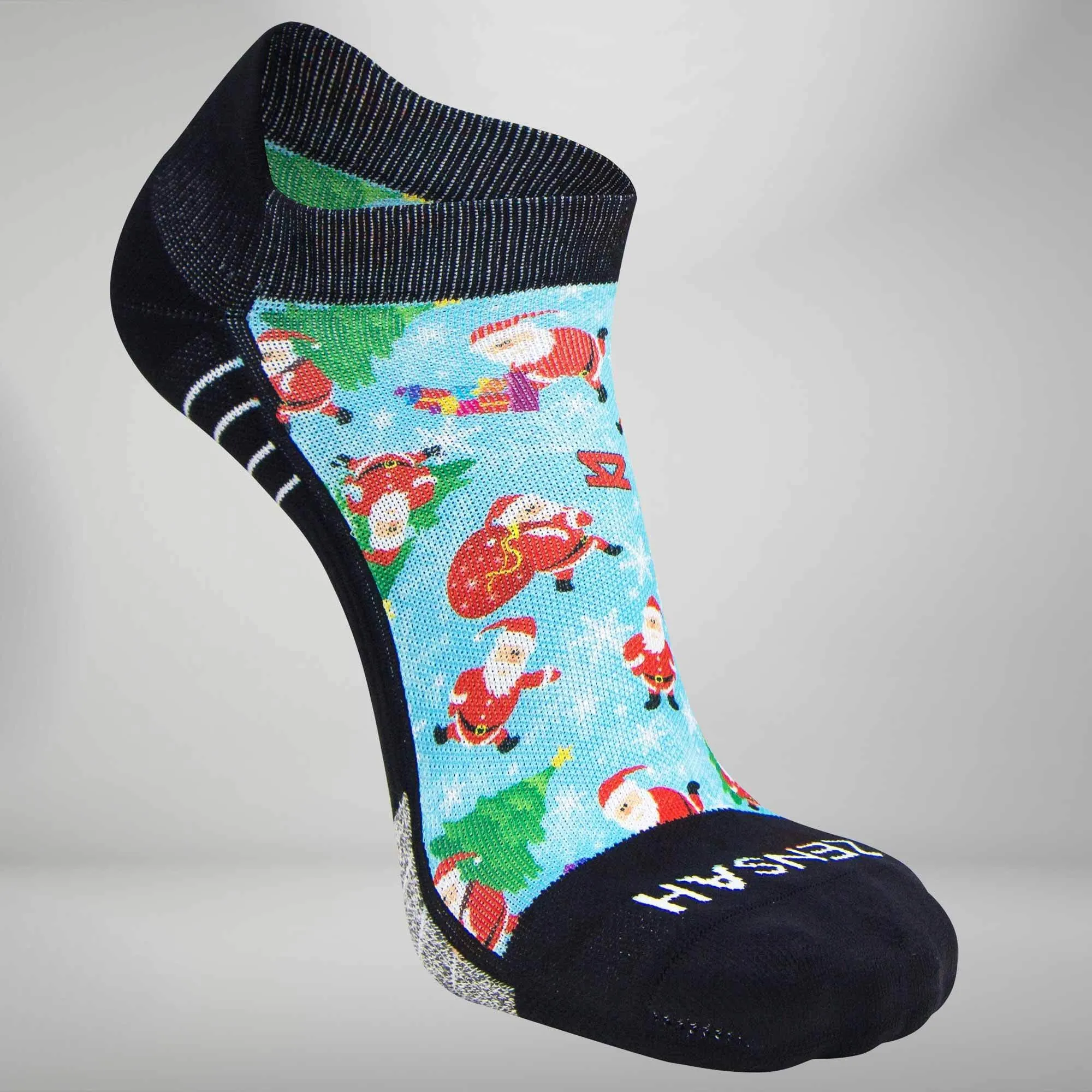 Santa Socks (No Show) sold by Zensah product image thumbnail 3