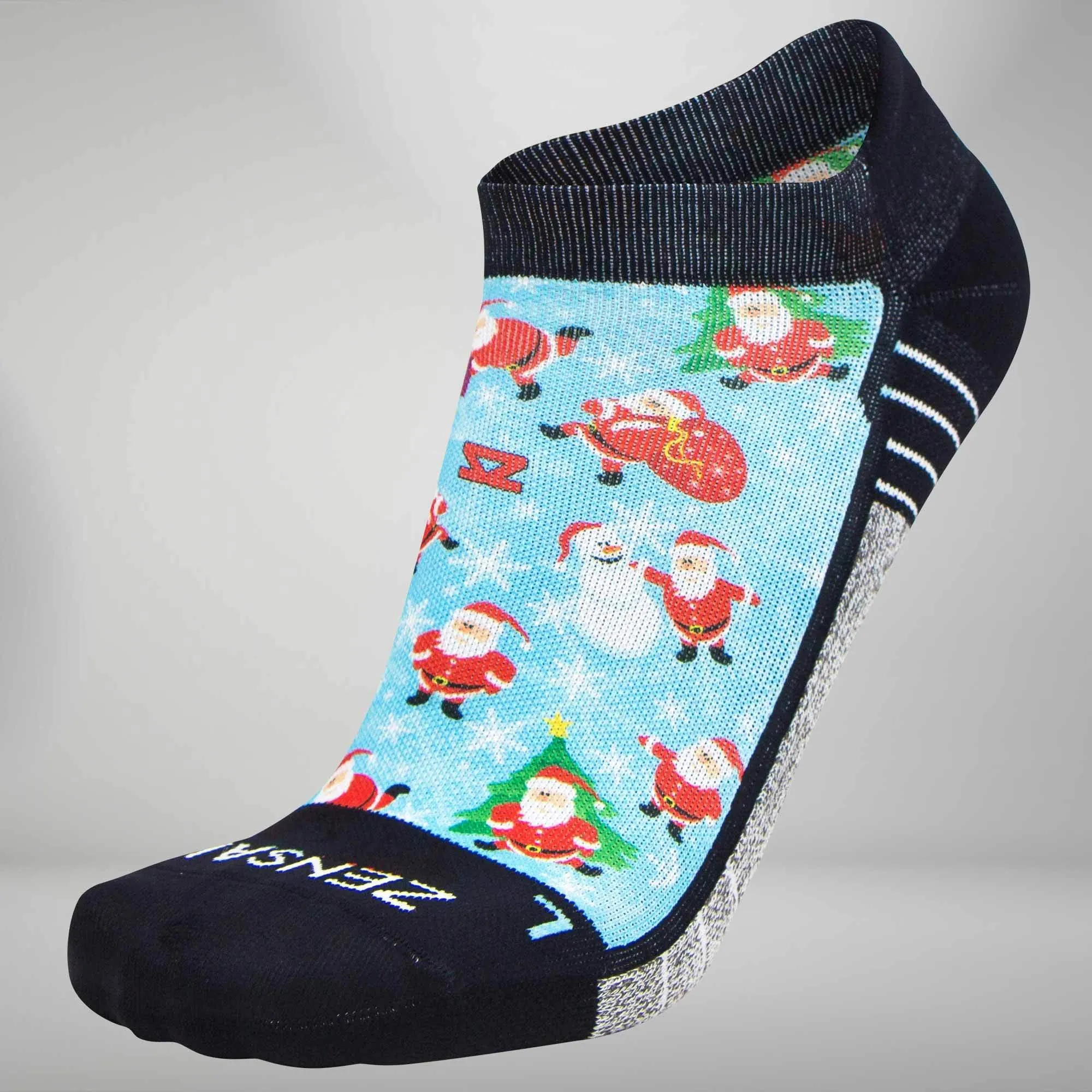 Santa Socks (No Show) sold by Zensah product image thumbnail 2