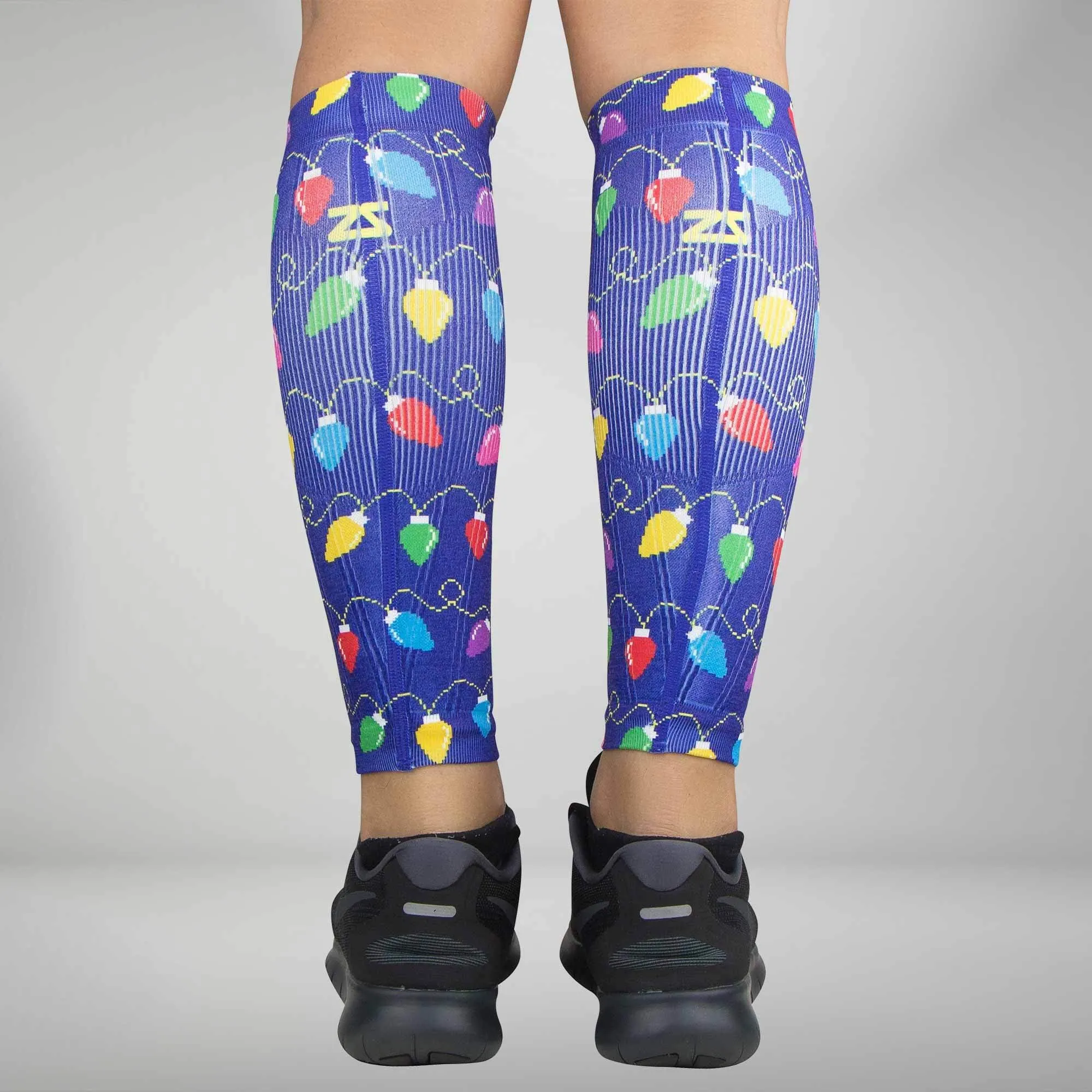 Christmas Lights Compression Leg Sleeves sold by Zensah product image thumbnail 4