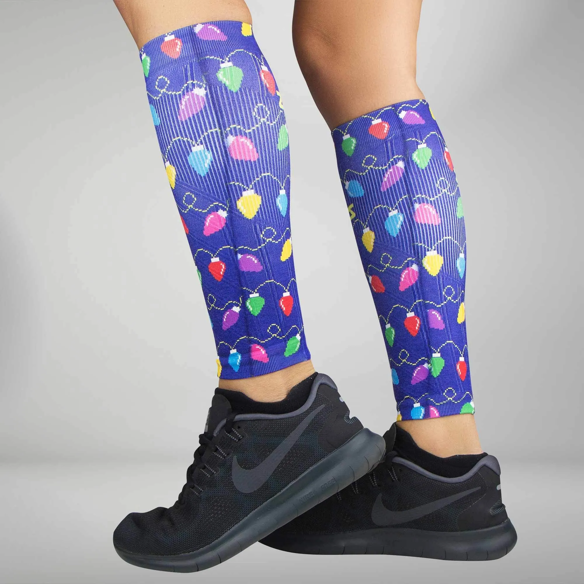 Christmas Lights Compression Leg Sleeves sold by Zensah product image thumbnail 3