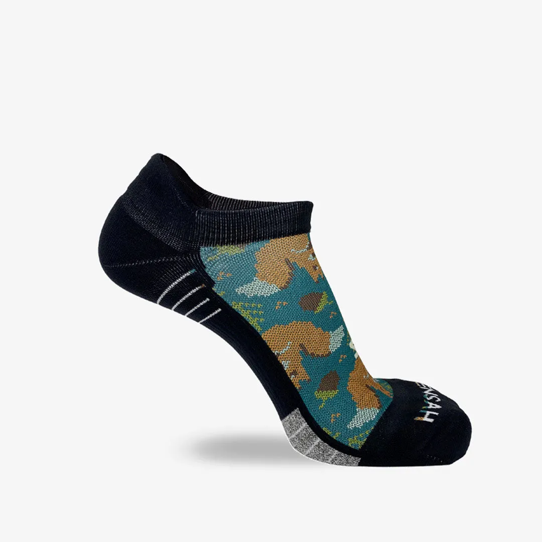 Knit Squirrels Running Socks (No Show) sold by Zensah product image thumbnail 3