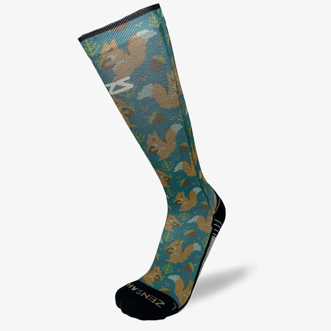Knit Squirrels Compression Socks (Knee-High) sold by Zensah product image thumbnail 3