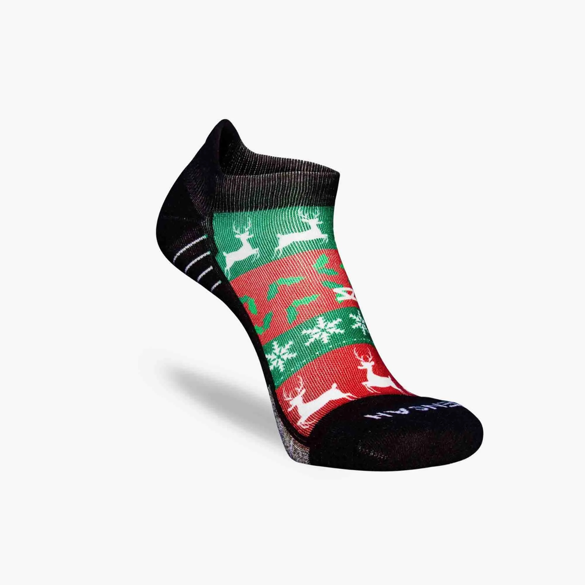 Funky Christmas Sweater Socks (No-Show) sold by Zensah product image thumbnail 2
