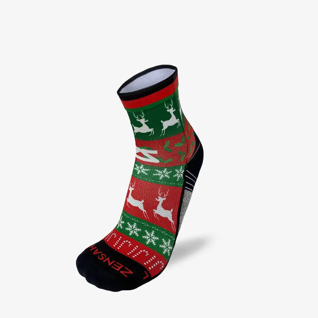 Funky Christmas Sweater Socks (Mini Crew) sold by Zensah product image thumbnail 3
