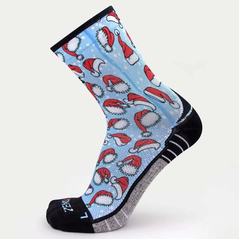 Santa Hats Socks (Mini-Crew) sold by Zensah