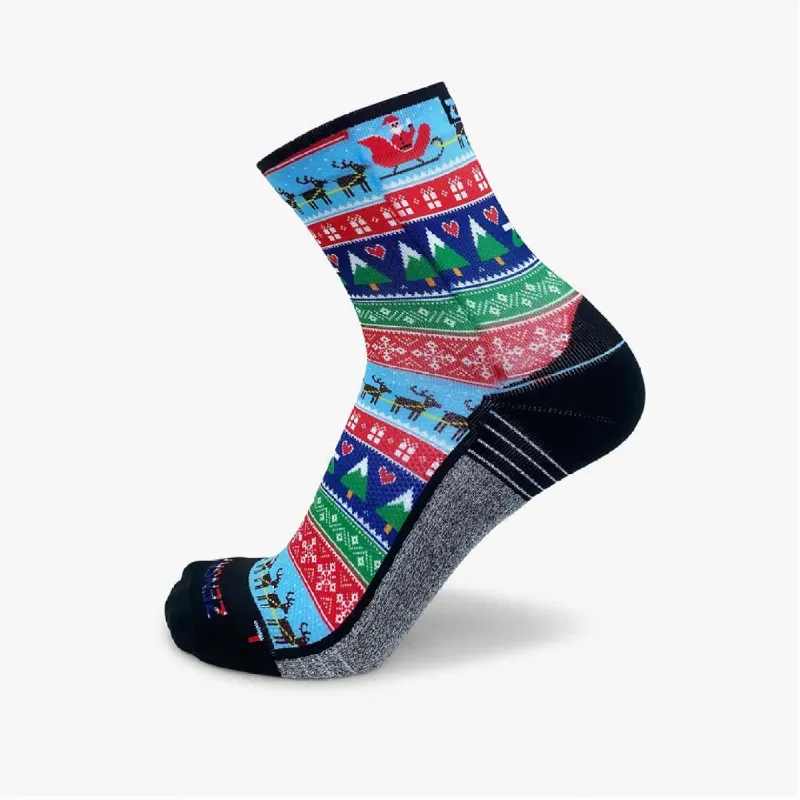Ugly Santa Sweater Socks (Mini-Crew) sold by Zensah