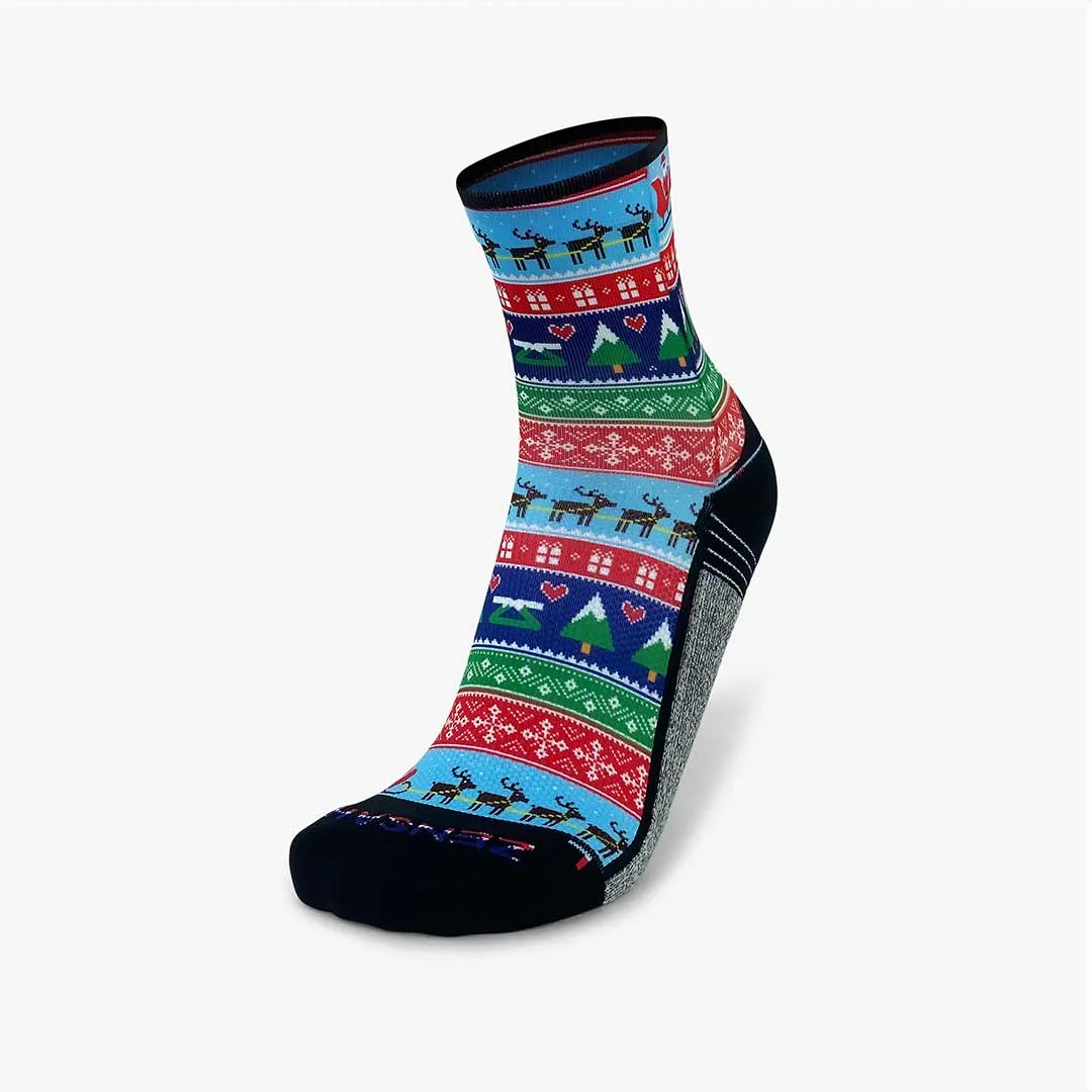 Ugly Santa Sweater Socks (Mini-Crew) sold by Zensah product image thumbnail 2