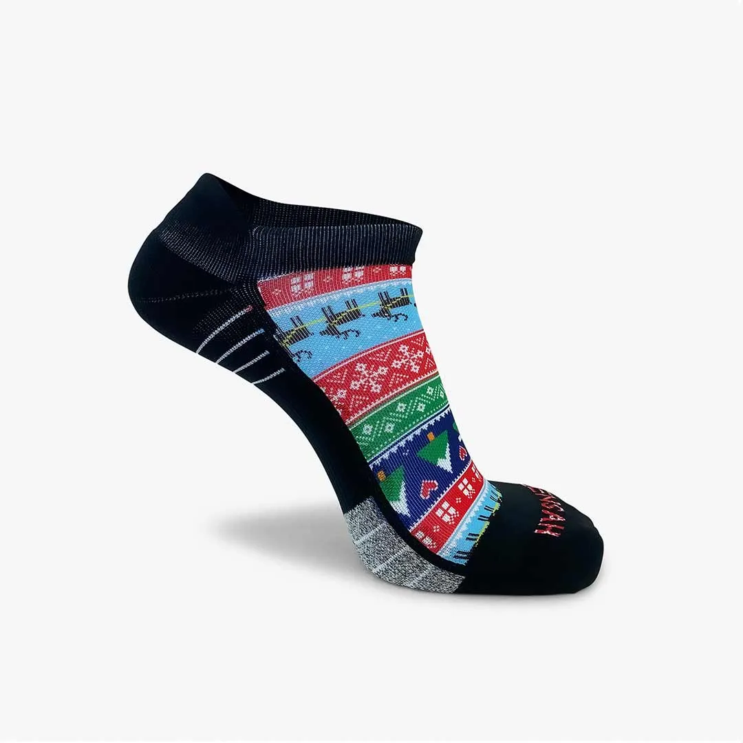 Ugly Santa Sweater Running Socks (No Show) sold by Zensah product image thumbnail 3