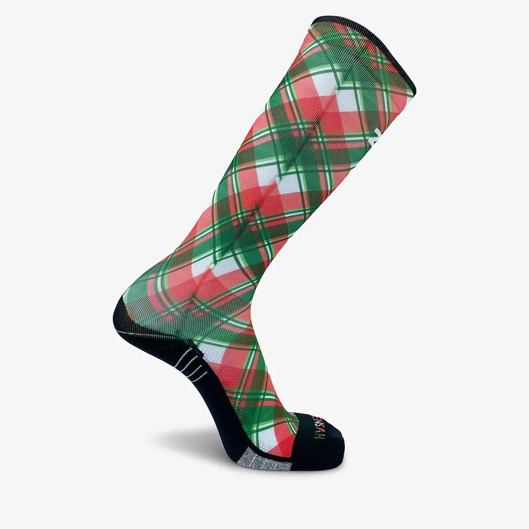 Xmas Plaid Compression Socks (Knee-High) sold by Zensah product image thumbnail 3