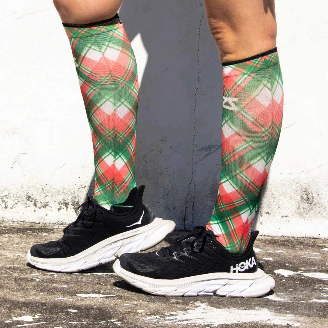 Xmas Plaid Compression Socks (Knee-High) sold by Zensah product image thumbnail 2