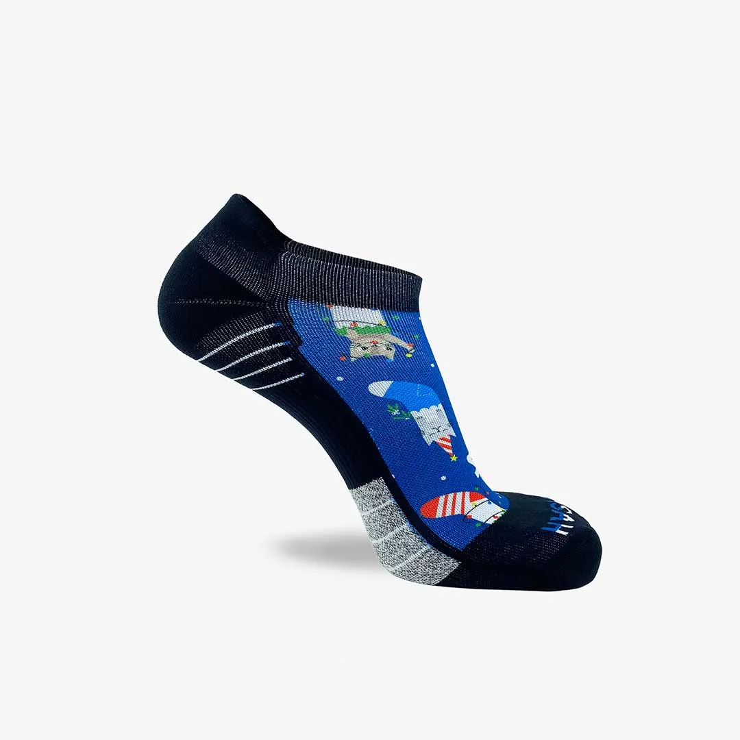 Xmas Cats Socks (No Show) sold by Zensah product image thumbnail 3