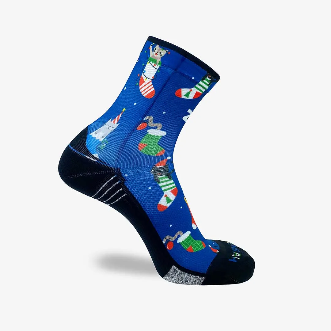 Xmas Cats Socks (Mini Crew) sold by Zensah product image thumbnail 3