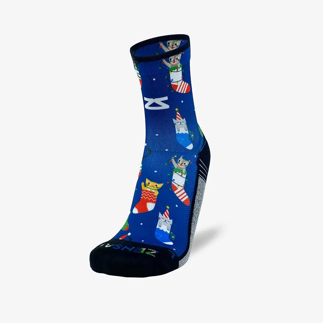 Xmas Cats Socks (Mini Crew) sold by Zensah product image thumbnail 2