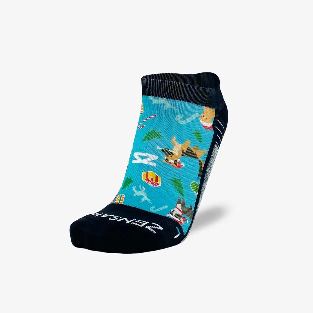 Santa Dogs Socks (No Show) sold by Zensah product image thumbnail 2