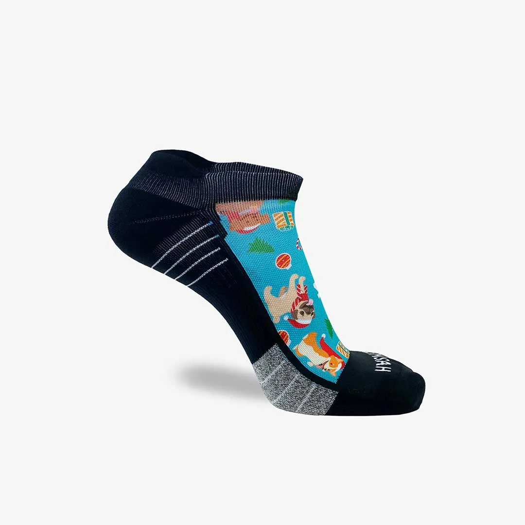 Santa Dogs Socks (No Show) sold by Zensah product image thumbnail 3