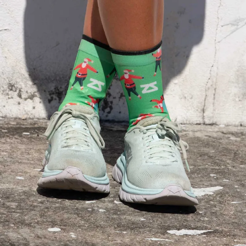 Santa Cardio Socks (Mini Crew) sold by Zensah