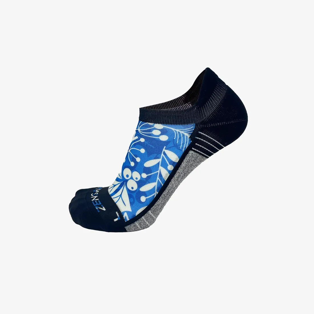 Holly Leaves Running Socks (No Show) sold by Zensah