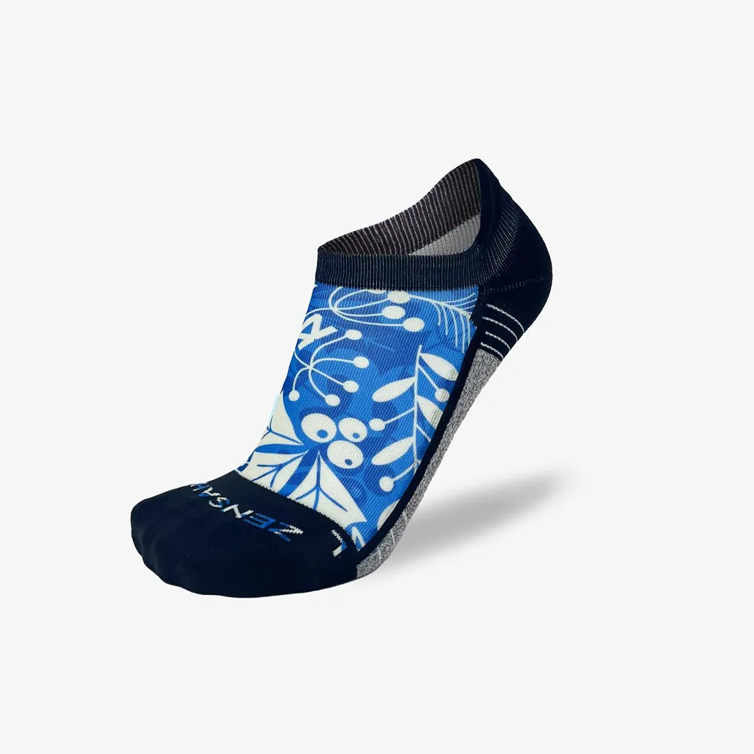 Holly Leaves Running Socks (No Show) sold by Zensah product image thumbnail 2