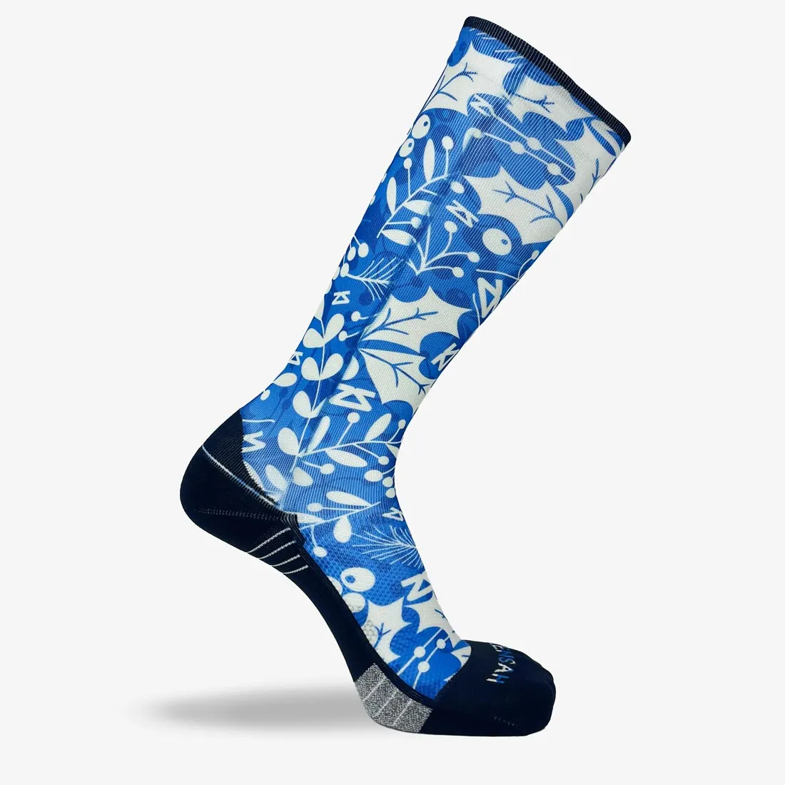 Holly Leaves Compression Socks (Knee-High) sold by Zensah product image thumbnail 3
