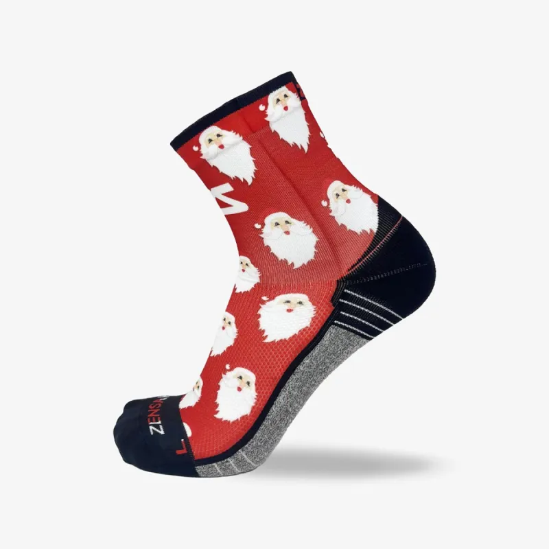 Santa Faces Socks (Mini-Crew) sold by Zensah