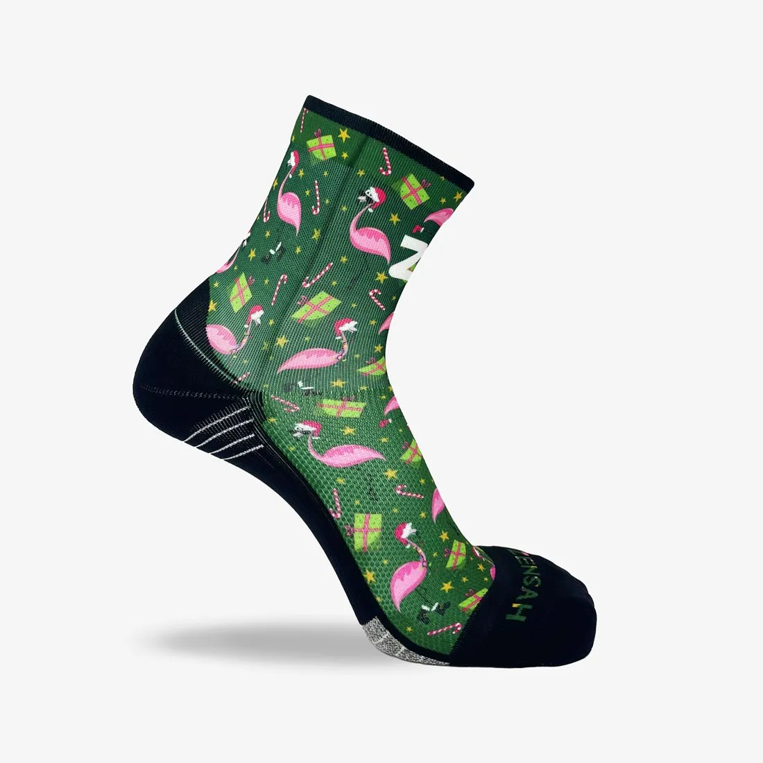 Flamingo Santas Socks (Mini-Crew) sold by Zensah product image thumbnail 3