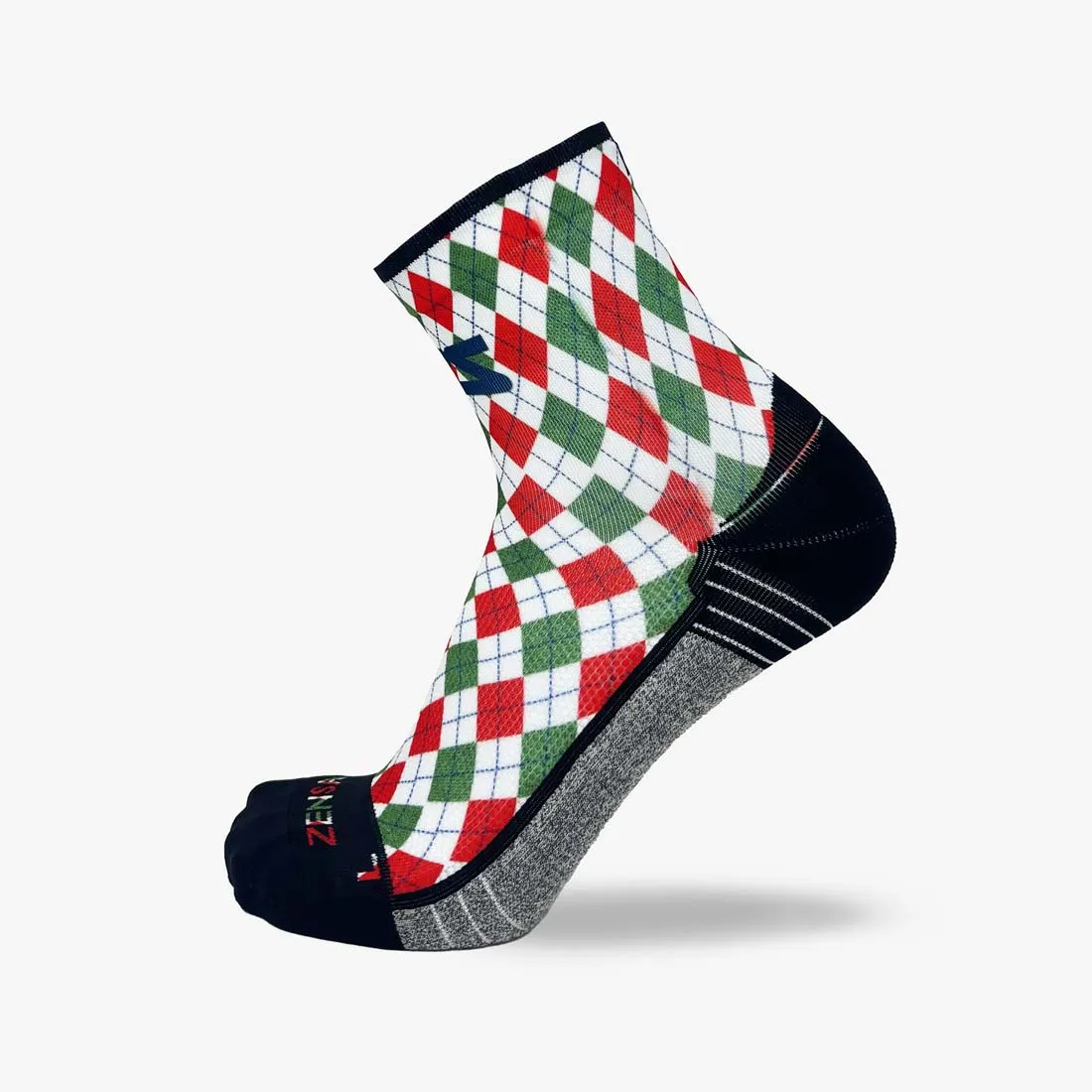 Holiday Argyle Socks (Mini-Crew) sold by Zensah