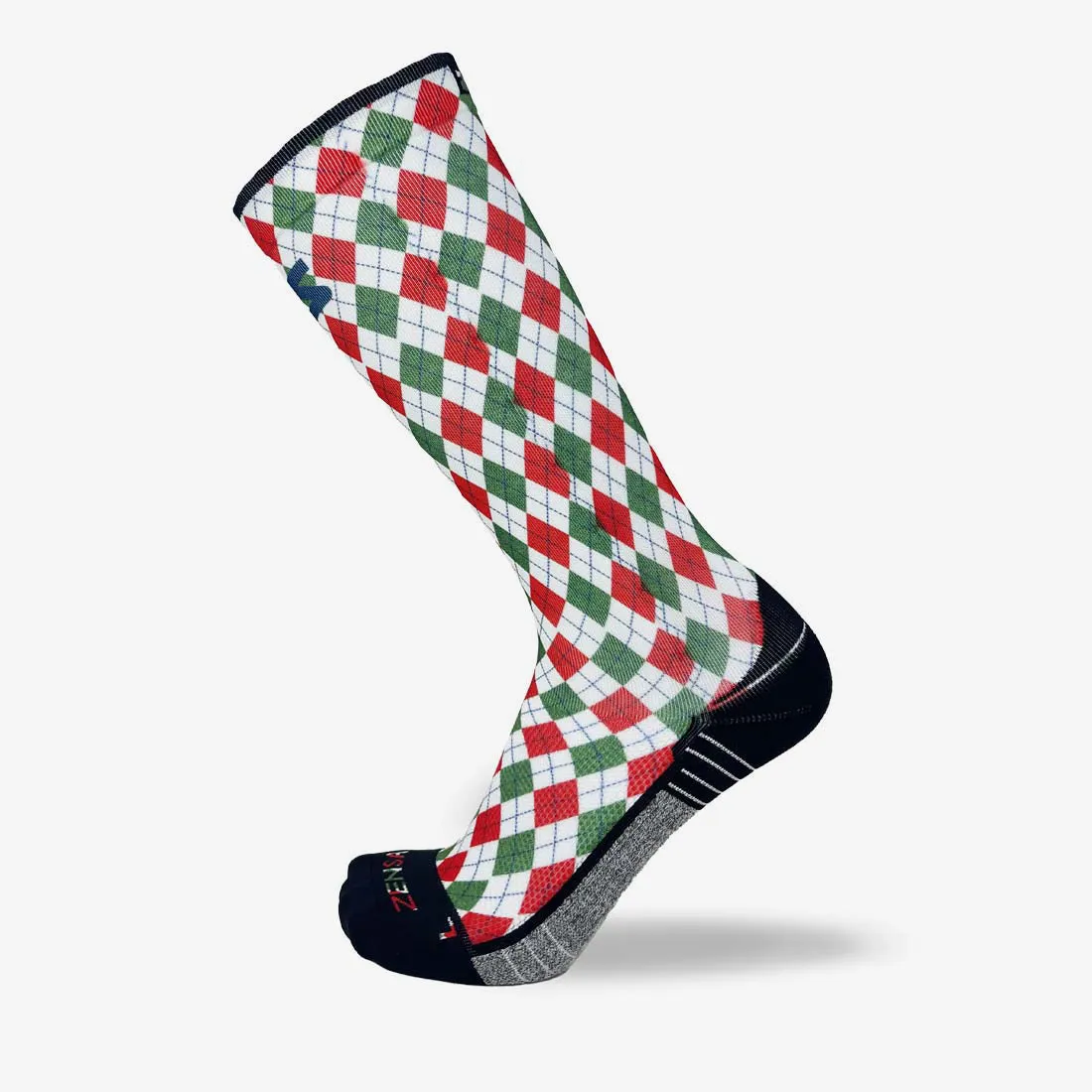 Holiday Argyle Compression Socks (Knee-High) sold by Zensah