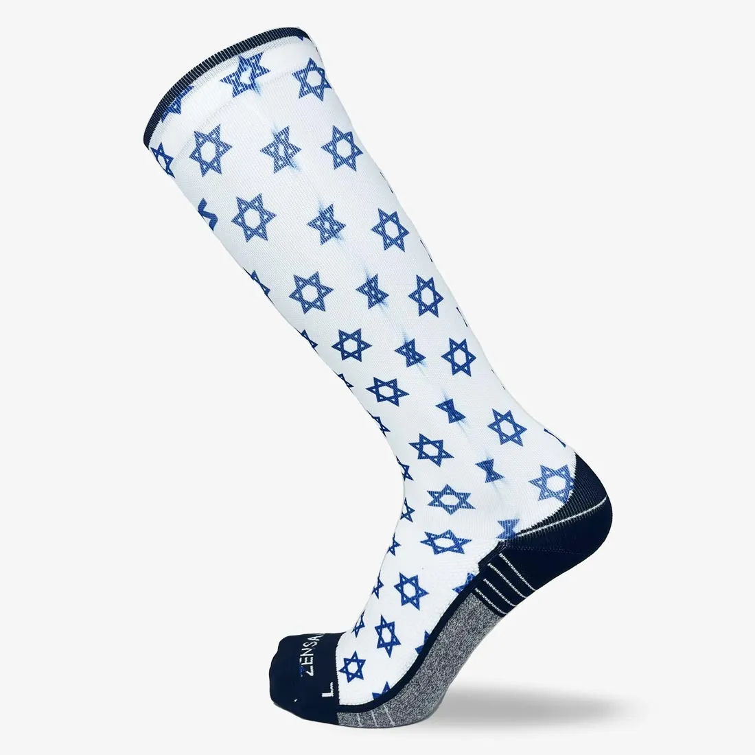 Classic Star of David Compression Socks (Knee-High) sold by Zensah