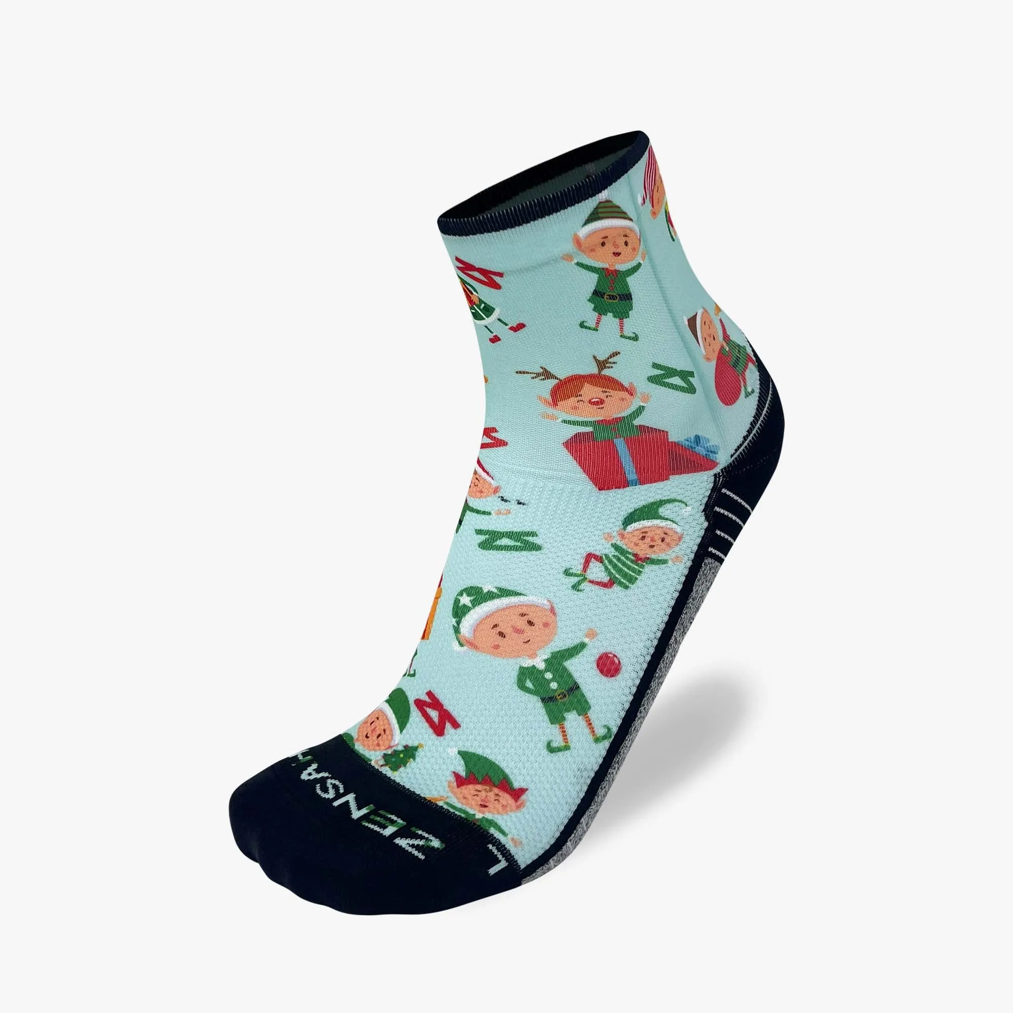 Elf Helpers Socks (Mini-Crew) sold by Zensah product image thumbnail 2