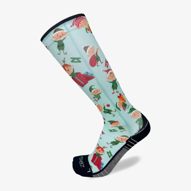 Elf Helpers Compression Socks (Knee-High) sold by Zensah