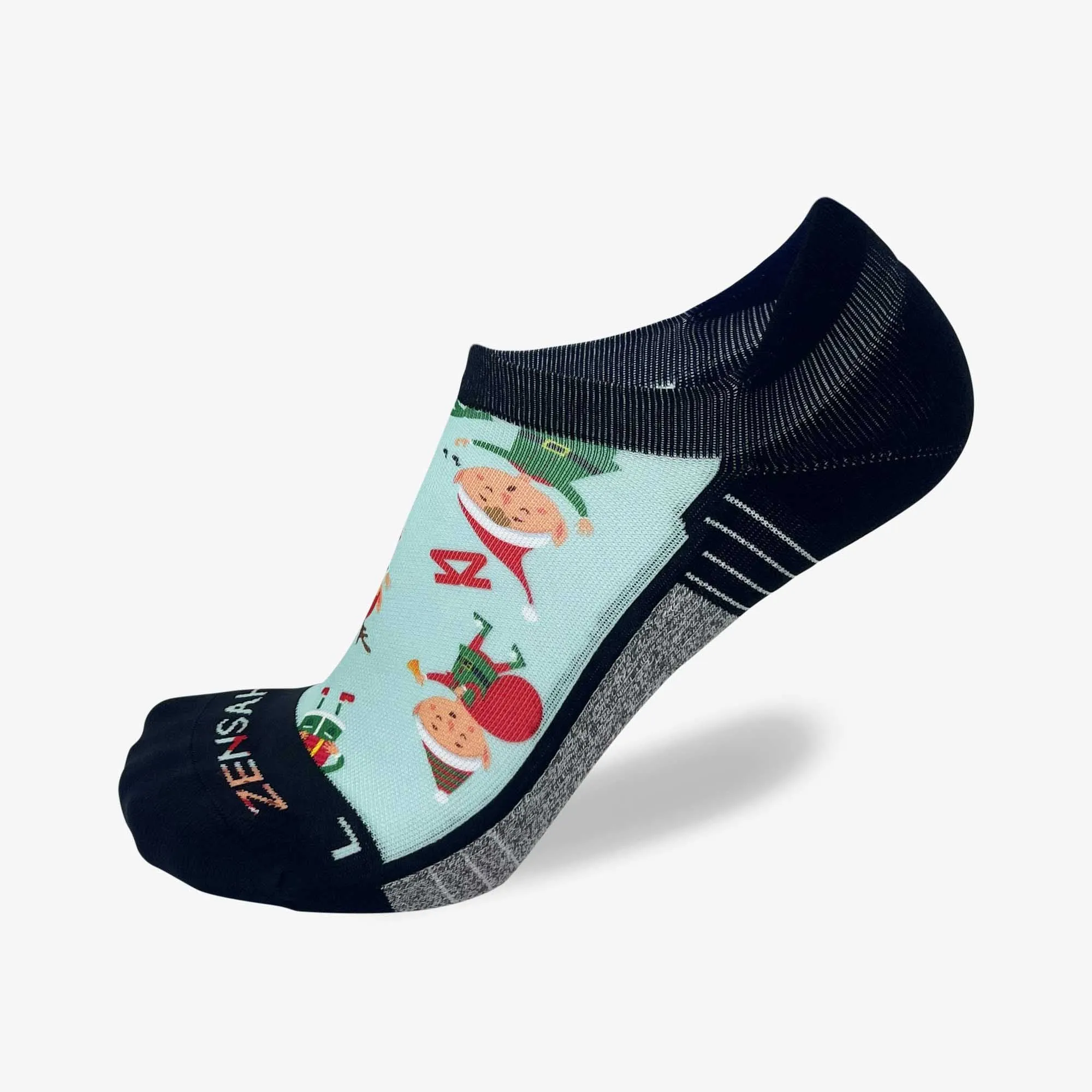 Elf Helpers Running Socks (No Show) sold by Zensah