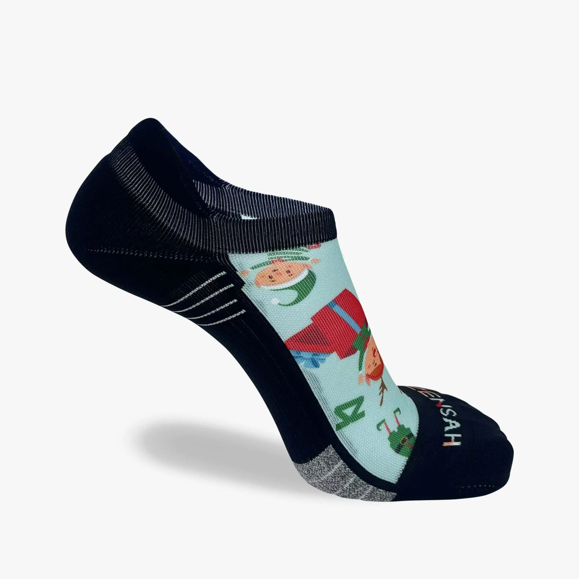 Elf Helpers Running Socks (No Show) sold by Zensah product image thumbnail 3
