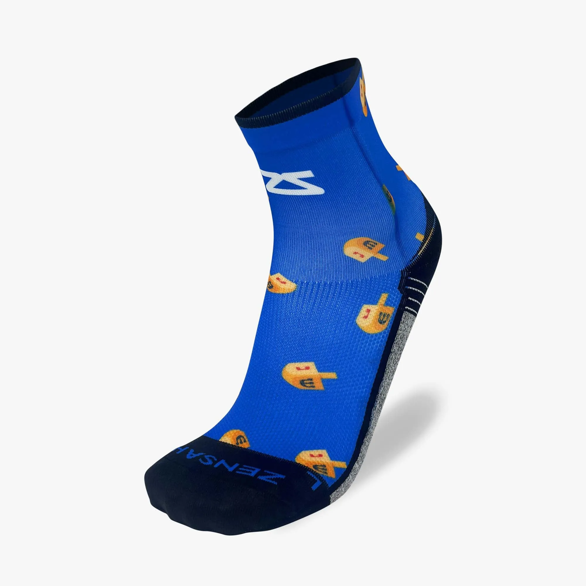Dreidels Running Socks (Mini-Crew) sold by Zensah product image thumbnail 2