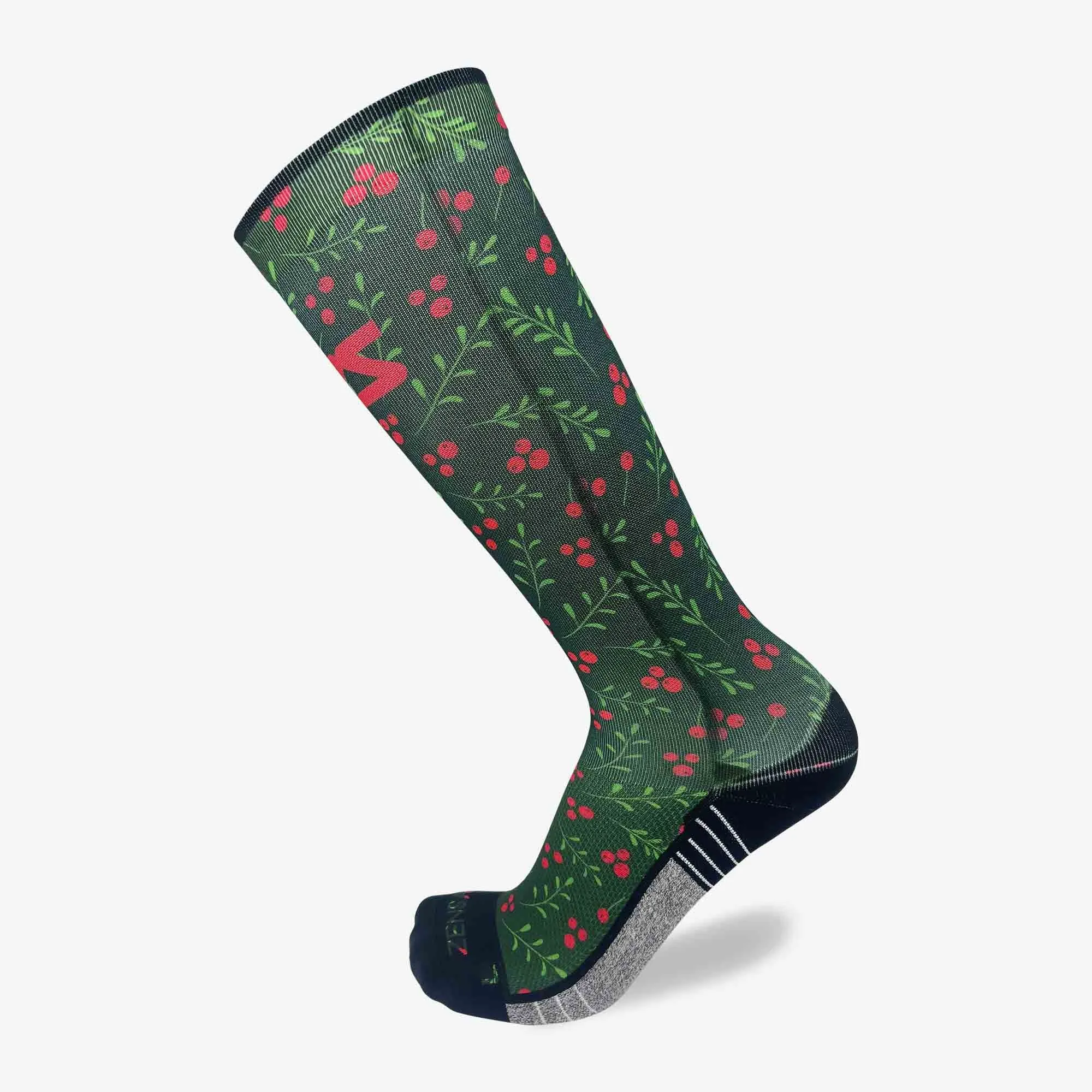 Mistletoe Compression Socks (Knee-High) sold by Zensah