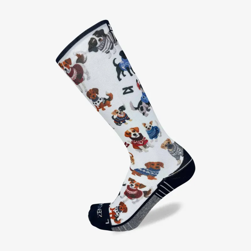 Sweater Dogs Compression Socks (Knee-High) sold by Zensah