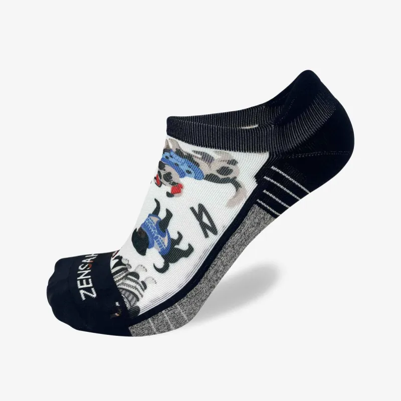 Sweater Dogs Running Socks (No Show) sold by Zensah