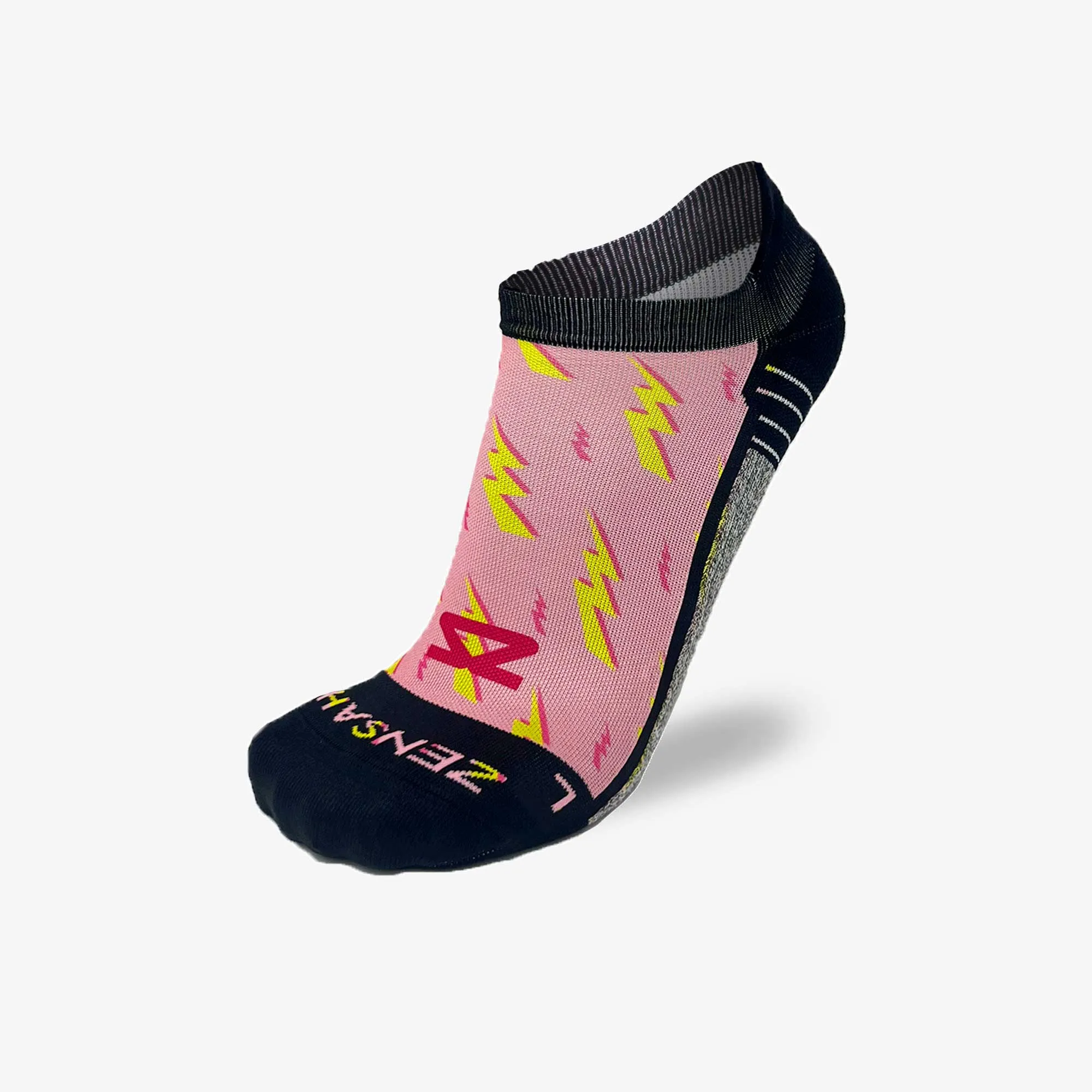 Lightning Bolts Running Socks (No Show) sold by Zensah product image thumbnail 2
